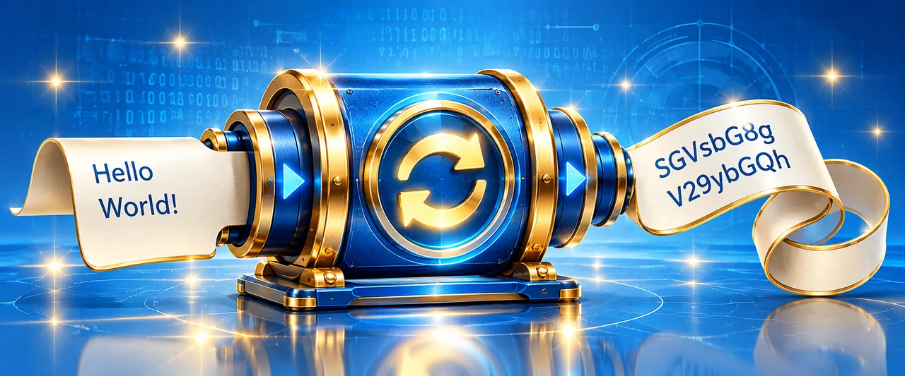 Illustration de Base64