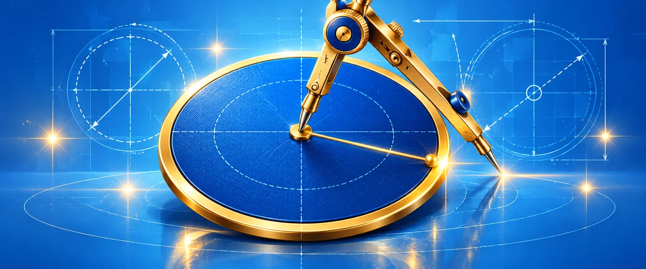Illustration de Calcul cercle