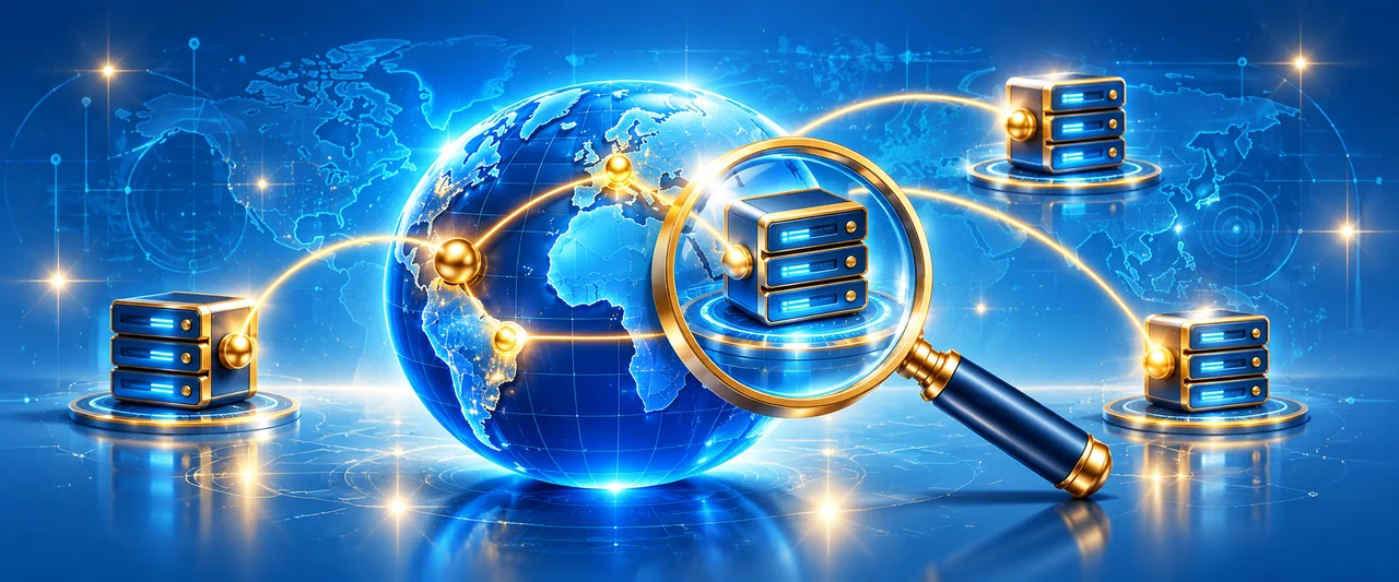 Illustration de DNS Lookup