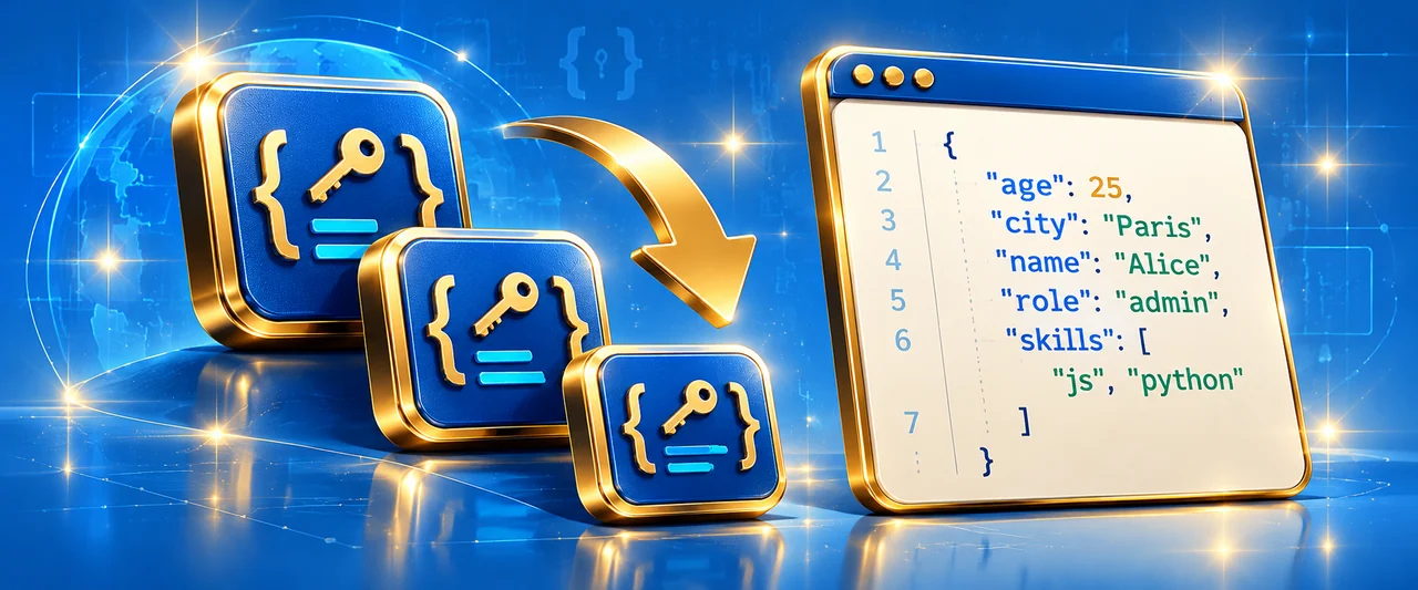 Illustration de JSON Key Sorter