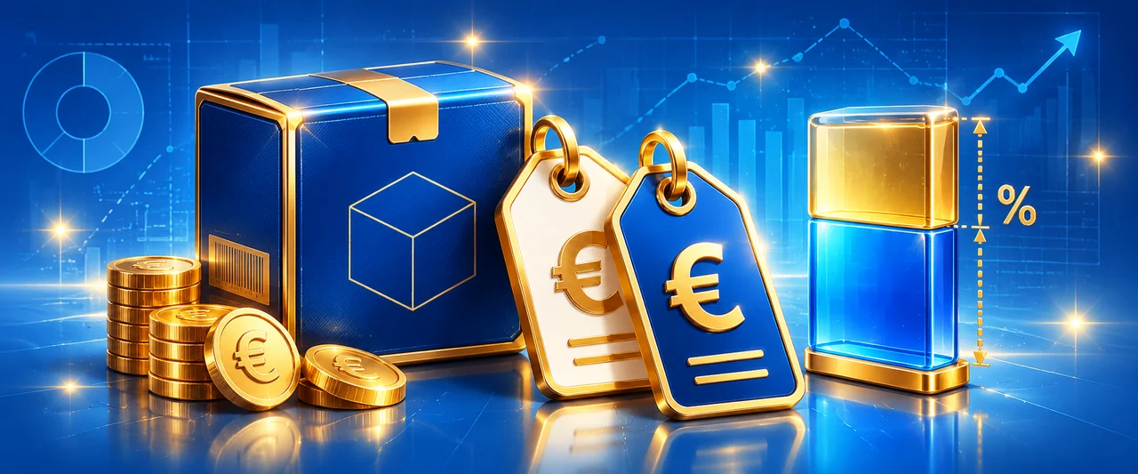 Illustration de Marge commerciale