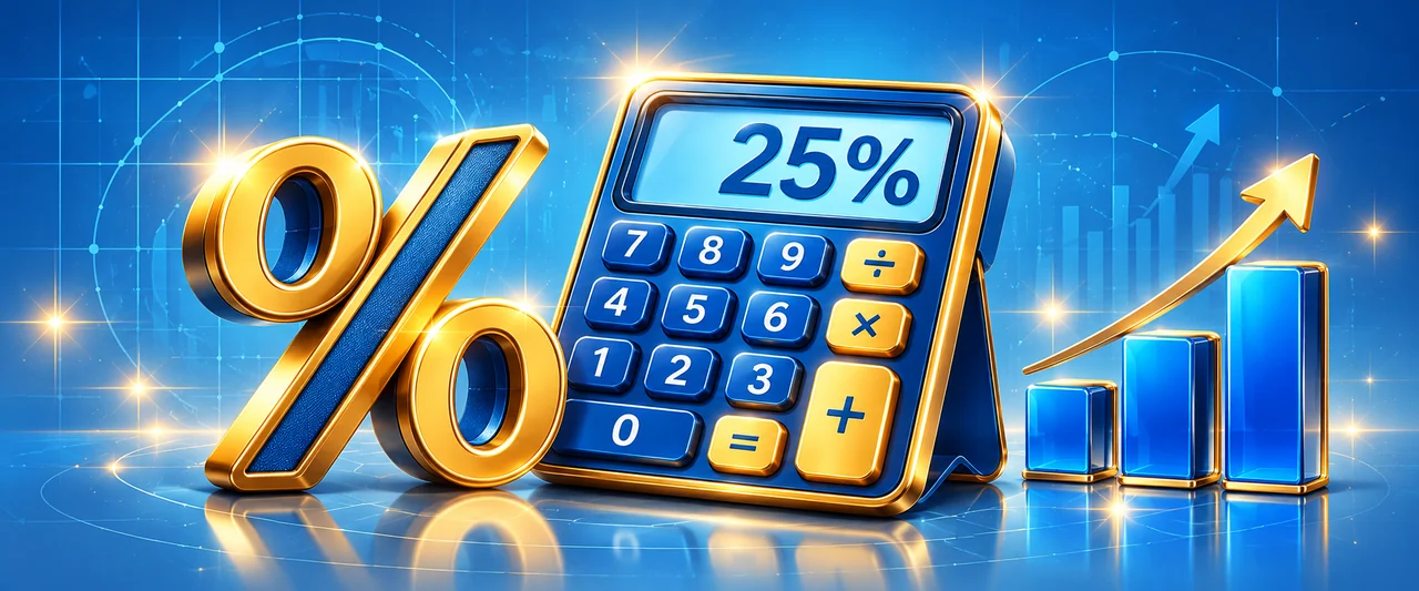 Illustration de Calculateur de pourcentages