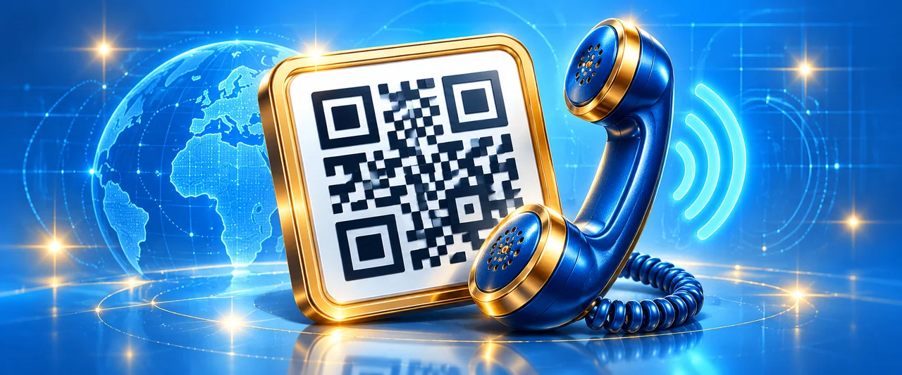 Illustration de QR Téléphone