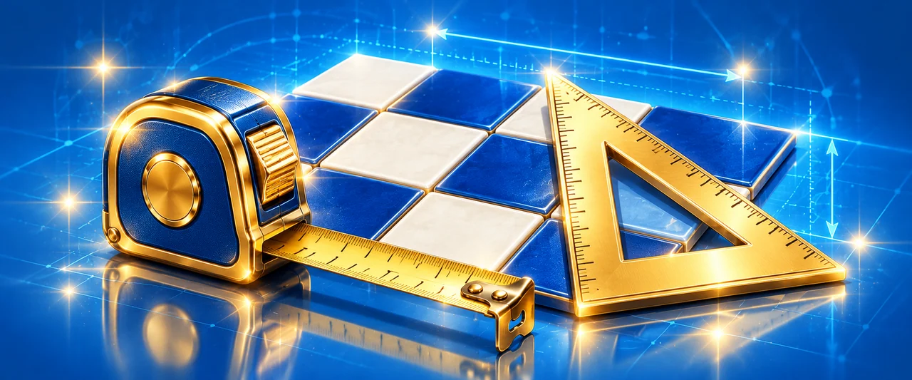 Illustration de Calcul carrelage