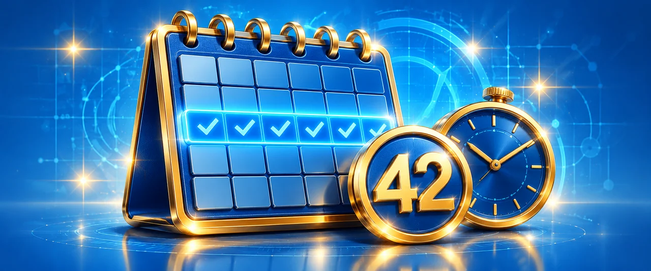 Illustration de Numéro de semaine ISO